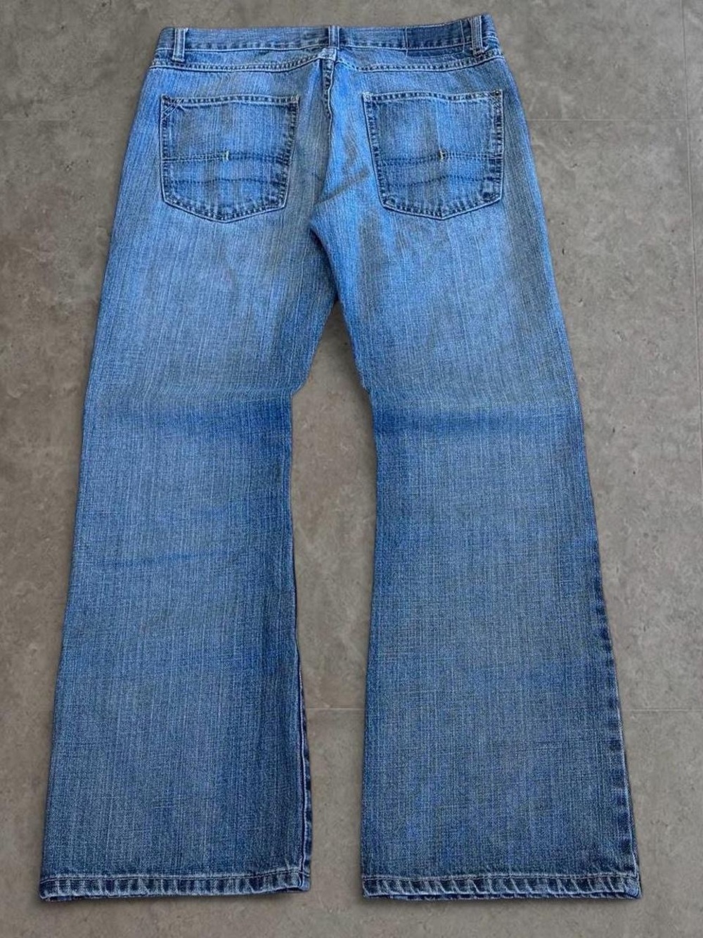 2000s Calvin Klein Low Rise Bootcut Wide Leg Jeans Size 32
